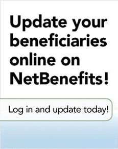Update your beneficiaries online on NetBenefits!